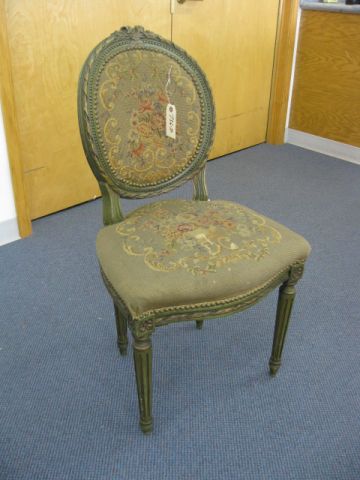 French Victorian Side Chair carved 14a1c6