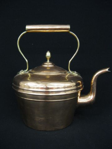 Victorian Copper Kettle  14a1cd