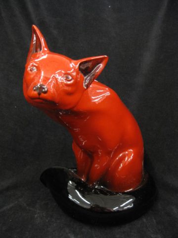 Royal Doulton Rouge Flambe Fox 14a1ea