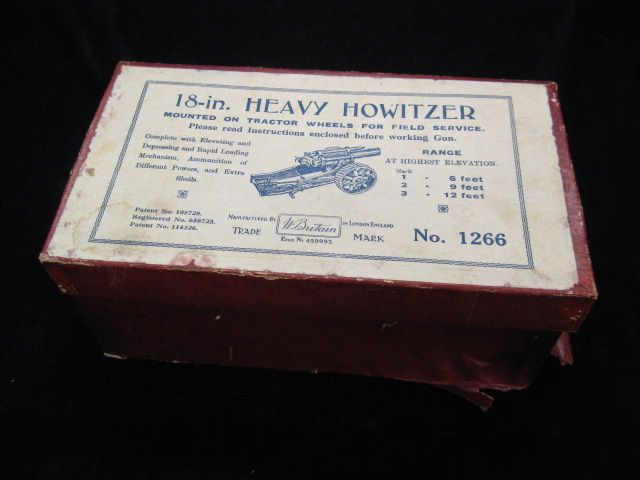 W. Britain Toy Metal Heavy Howitzer