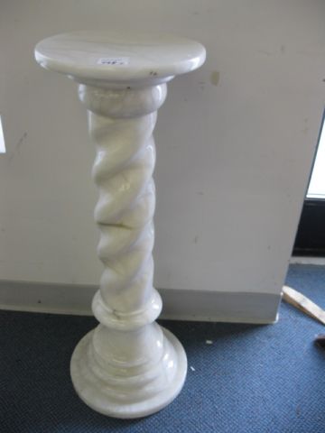 Marble Pedestal twist base 29  14a246