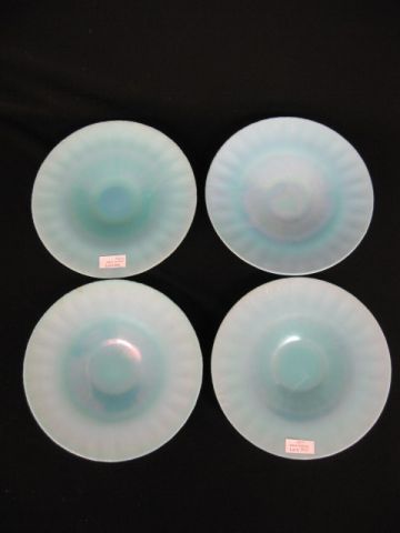 4 Imperial Stretch Glass Plates