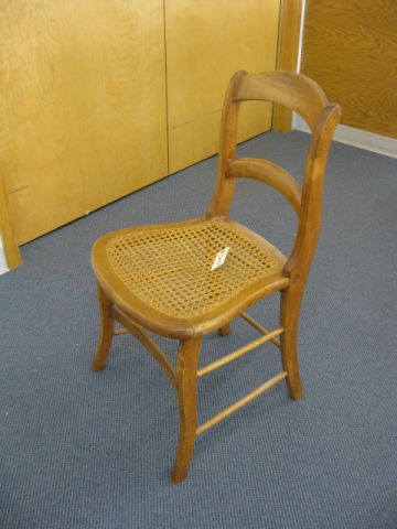 Maple Side Chiar cane seat.