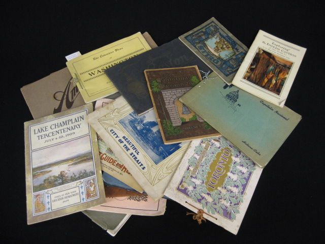 Lot of Early Travel & Souvenir