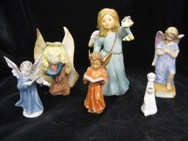 Collection of 6 Angel Figurines;Rosenthal