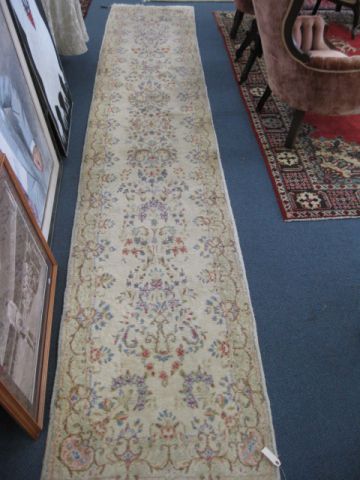 Kirman Persian Handmade Runner soft