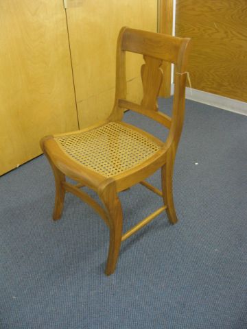 Mahogany Side Chair signed Walter 14a325