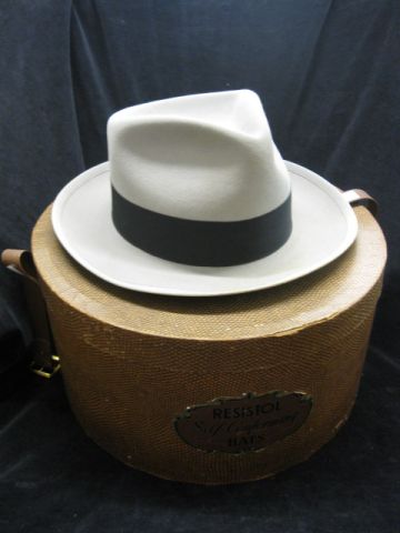 Neat Vintage Hat & Hat Box.