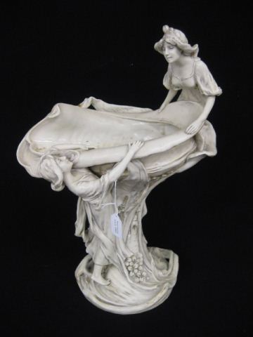 Royal Dux Art Nouveau Figural Porcelain