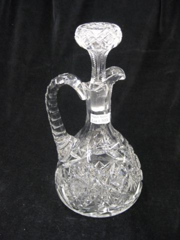 Brilliant Period Cut Glass Decanter 14a395