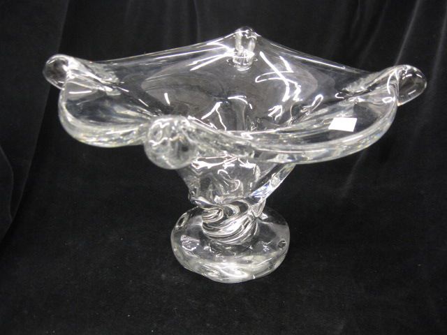 Schneider French Crystal Vase twist