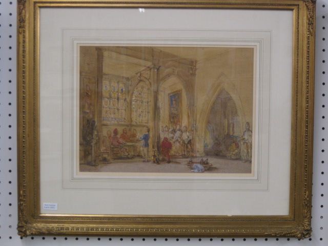 Victorian English Watercolor meeting