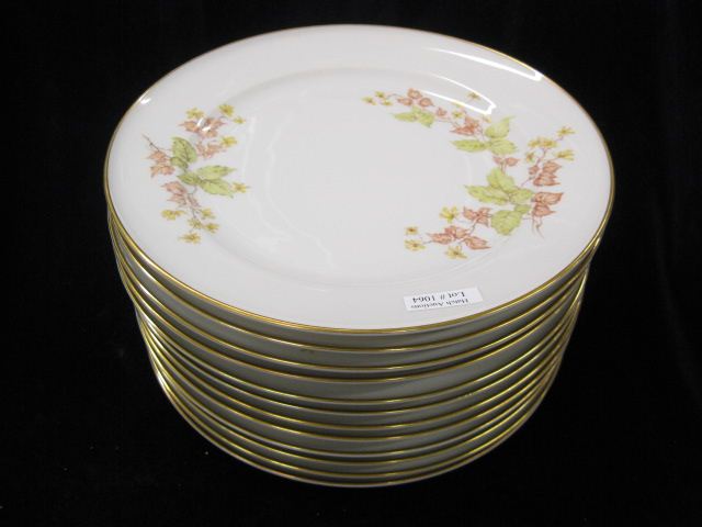 Set of 12 Hutschenreuther Porcelain 14a3b4