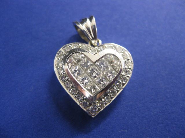 Diamond Heart Pendant princess