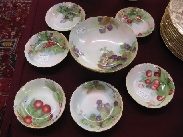T V Limoges Handpainted Berry 14a3ce