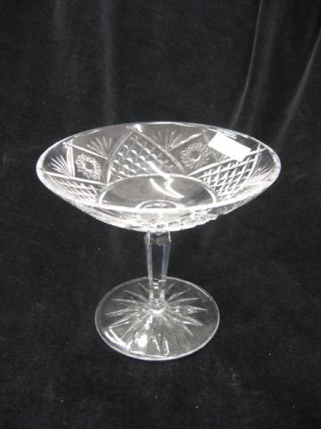 Waterford Cut Crystal Tall Compote 14a3e7