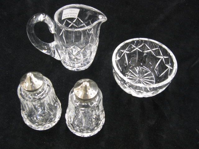 4 pcs Waterford Cut Crystal creamer 14a3e9