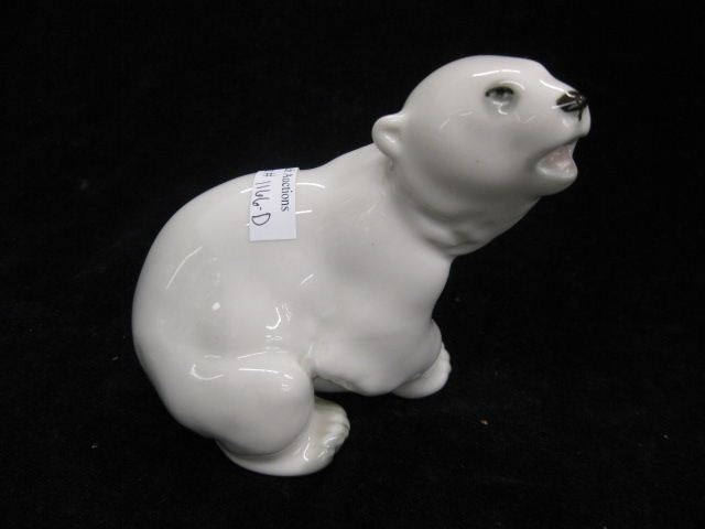 Russian Porcelain Figurine of a Polar