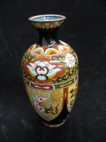 Japanese Cloisonne Vase floral 14a4ad