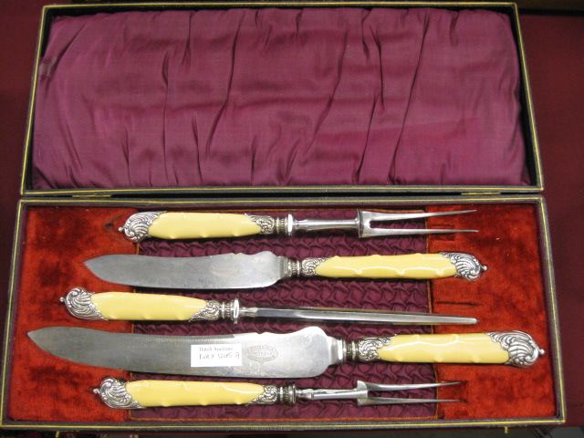 Sheffield Victorian 5 pc. Carving Set