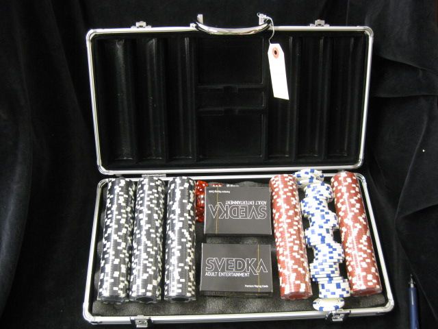 Modern Day Poker Chip Set aluminium 14a4da