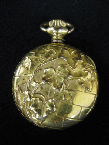 Victorian Gold Filled Pendant Watch 14a524