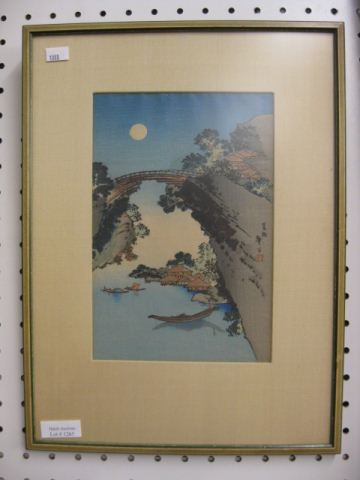 Japanese Woodblock Print night 14a521