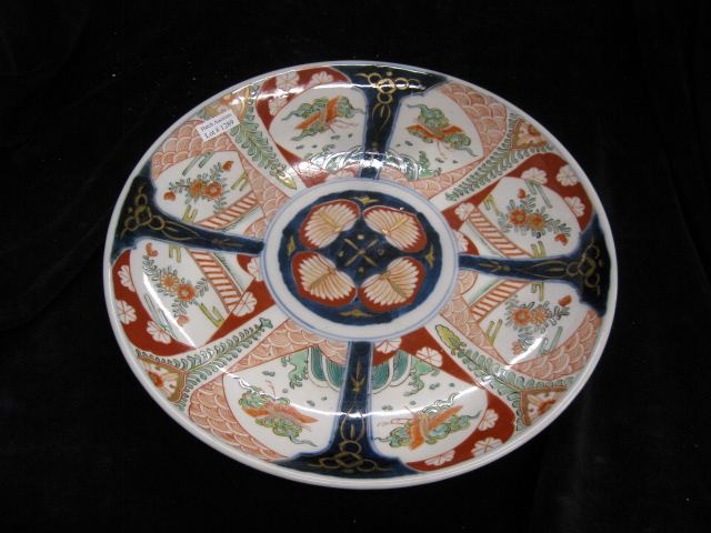 Japanese Imari Porcelain Chargerpanels 14a535