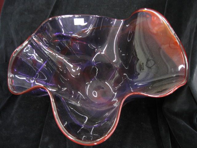 Large Contemporary Studio Art Glass