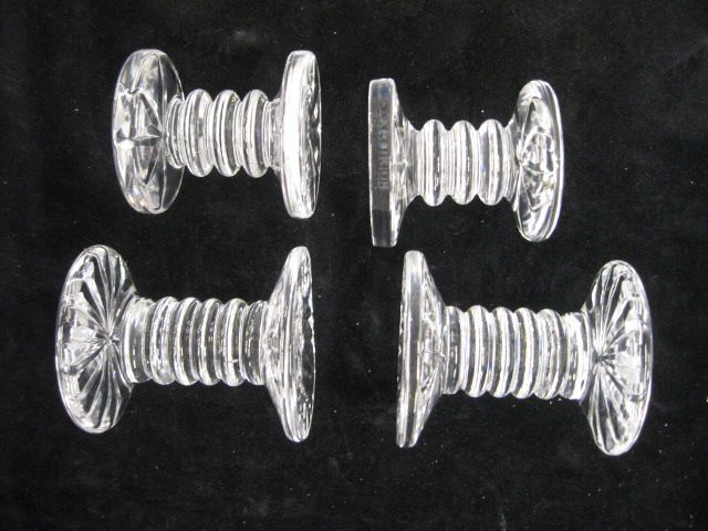 4 Waterford Cut Crystal Knife Rests 14a577
