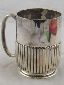 A Victorian silver christening