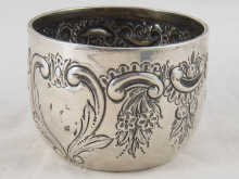 A small Victorian silver bowl the