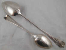 An Old English pattern serving spoon