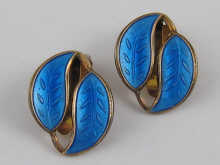 A pair of David Anderson earrings