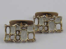 A pair of David Andersen cufflinks