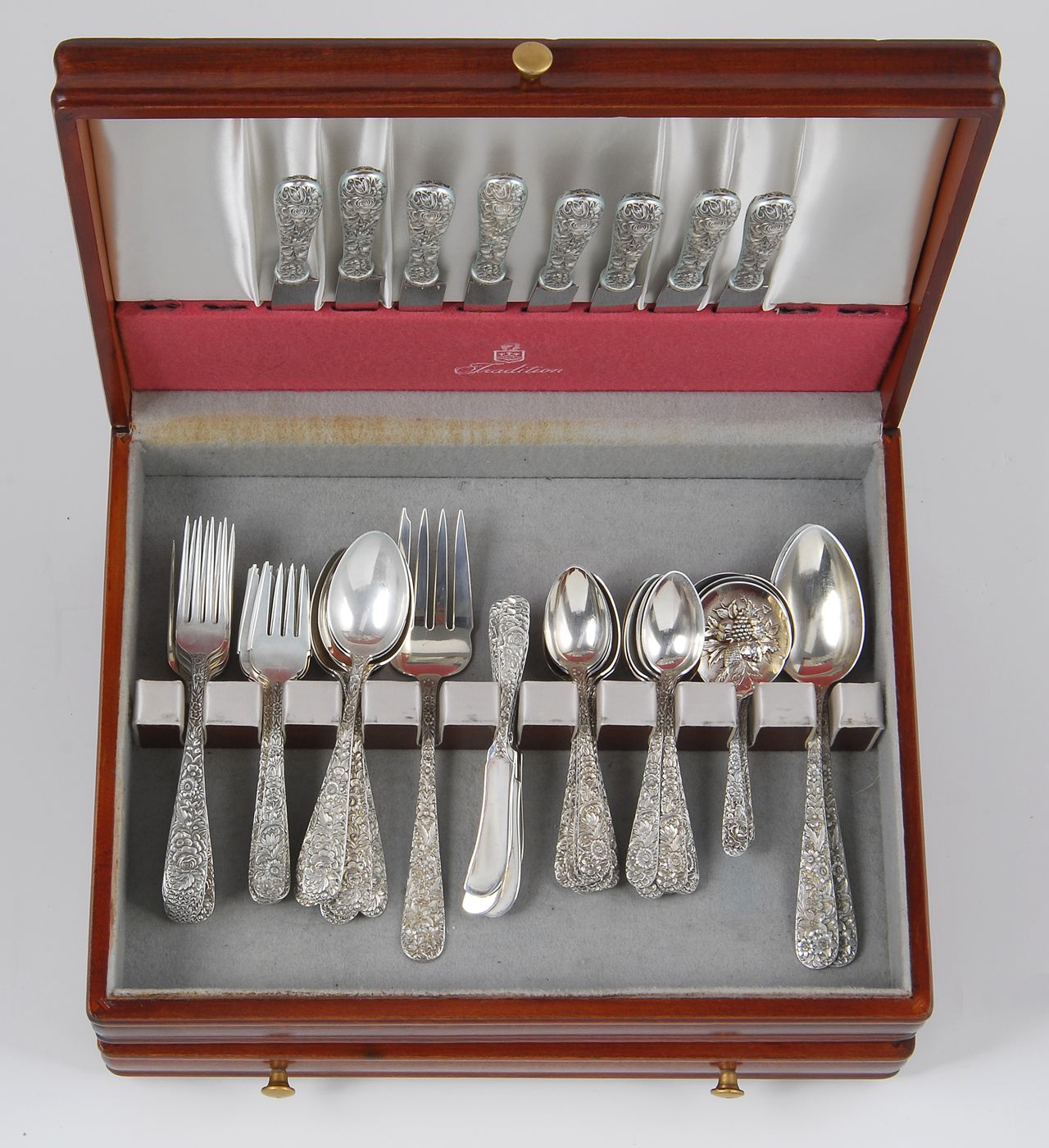 S. KIRK & SON CASED STERLING SILVER