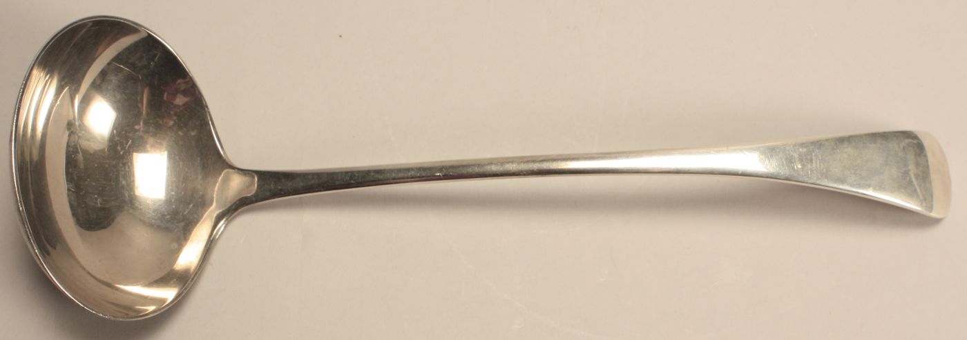 ENGLISH STERLING SILVER SOUP LADLEMarked