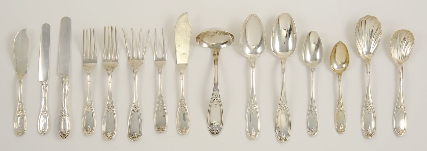 PARTIAL AMERICAN SILVER FLATWARE 14a752