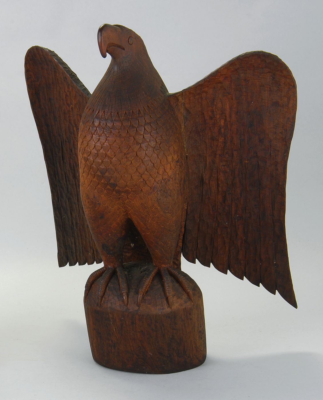 CARVED WOODEN EAGLE19th CenturyWith