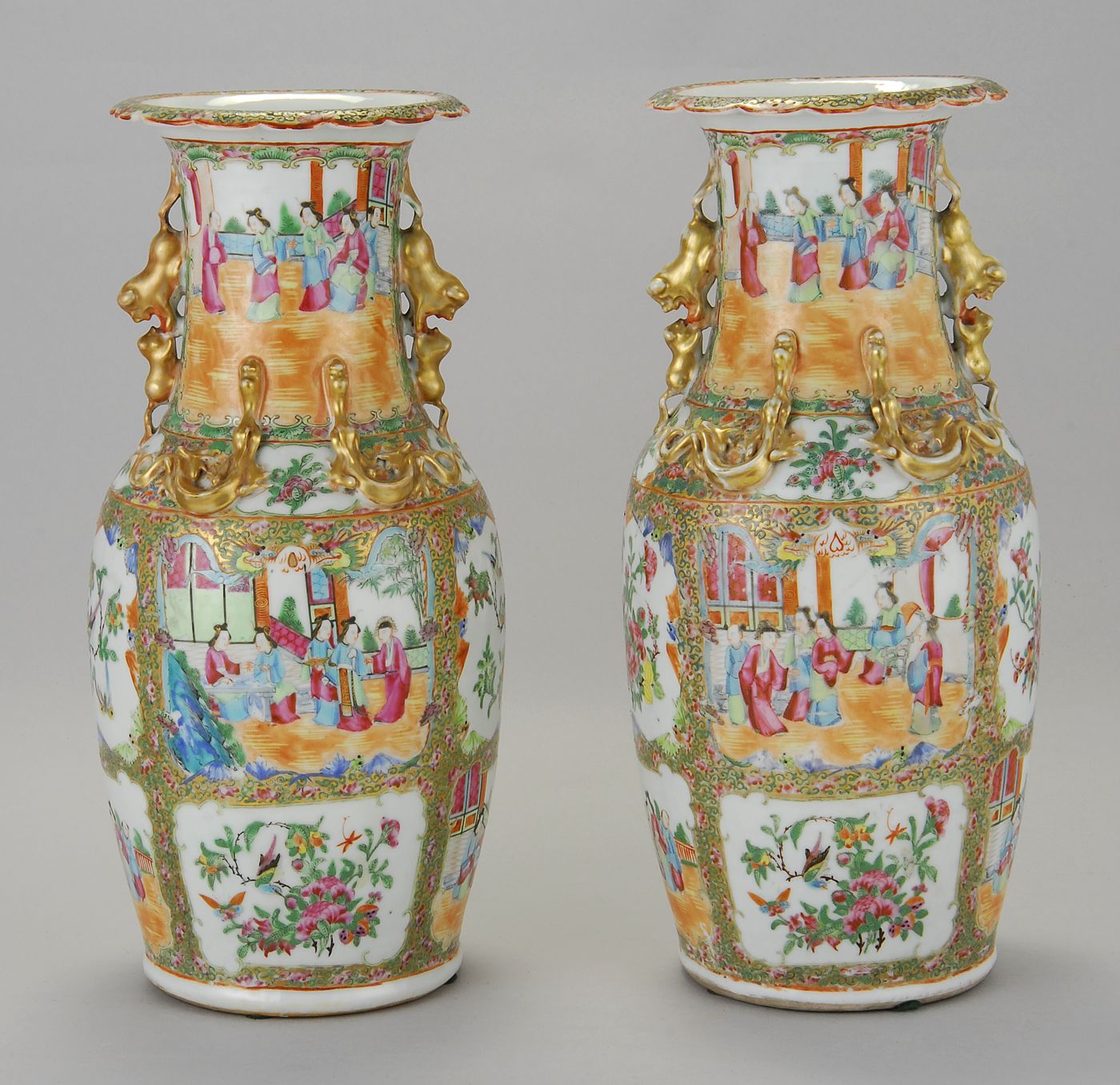 EXCEPTIONAL PAIR OF CHINESE EXPORT 14a8ce