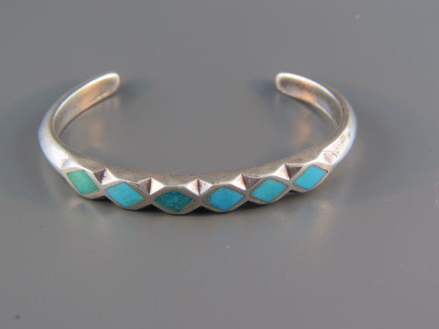 Navajo Indian Turquoise Sterling 14d03a