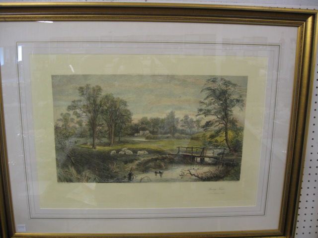 R.W. Hester Etching ''Spring Time