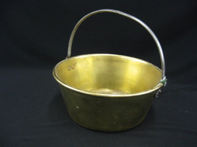 Victorian Brass Bucket or Pail 14d05a