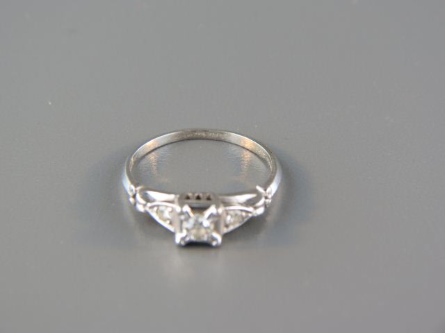 Diamond Ring .15 carat round diamond