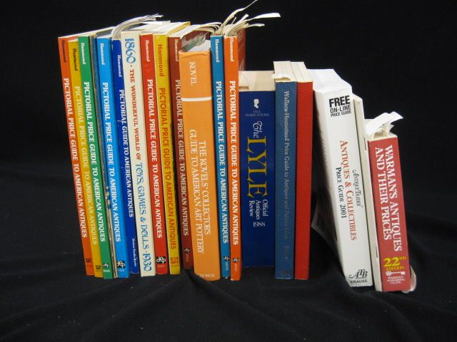 Lot of Reference Books on Antiques&