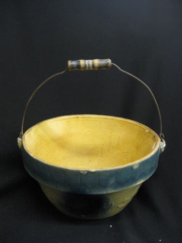 Yelloware Pottery Mixing Bowl blue