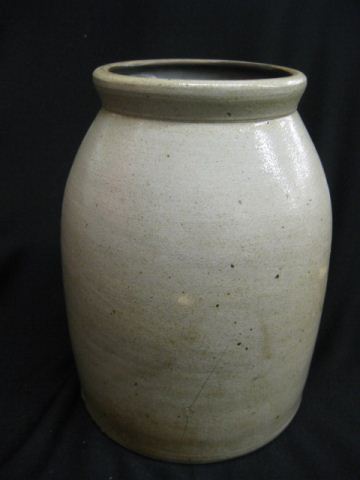 Stoneware Crock 9 tall.