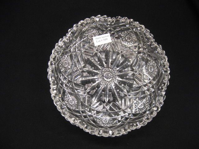 Libbey Cut Glass Dish gorgeous 14d0d5