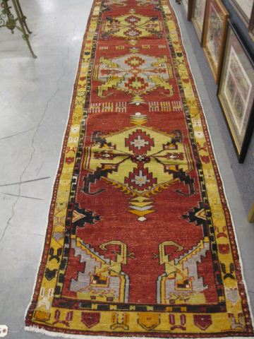 Oushak Persian Handmade Runner 14d104