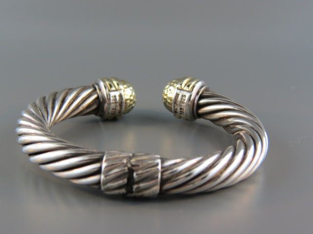 David Yurman 14k Gold & Sterling